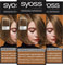 Syoss Color Coloration 6-66 Roasted Pecan Pantone 17-1052 (3 x 115 ml), PANTONE-inspirierte permanente Coloration, bis zu 80 % weniger Haarbruch, professionelle Grauabdeckung