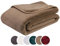 liebling Kuscheldecke Merino-Touch, Wohndecke Ultra flauschig als Sofaüberwurf oder Wendedecke, waschbar, 150 x 200 cm, Taupe