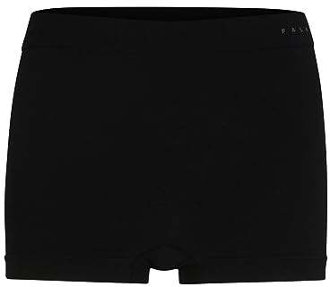 FALKE Women's Wool-Tech Light W Bx Functional Yarn Quick Dry 1 Piece Base Layer Underwear, Black 3000, L
