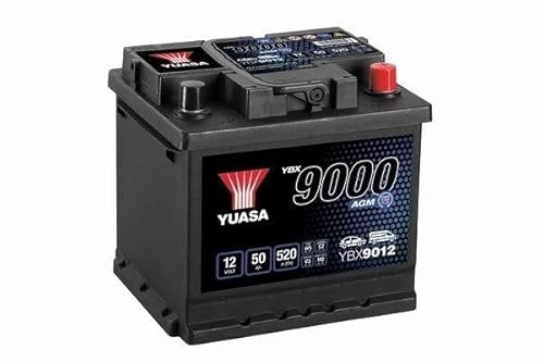YUASA Batteria 50, Ah 520, A/EN YBX9012 L 207mm B 175mm H 190mm