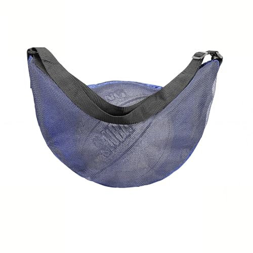 XIZAO Ballsack Balltasche mit verstellbaren Schultergurten Umhängetasche Netztasche Rucksack Ball Sack Aufbewahrung Fußballnetz Ball Netz für Fußball Basketball Fußball Volleyball