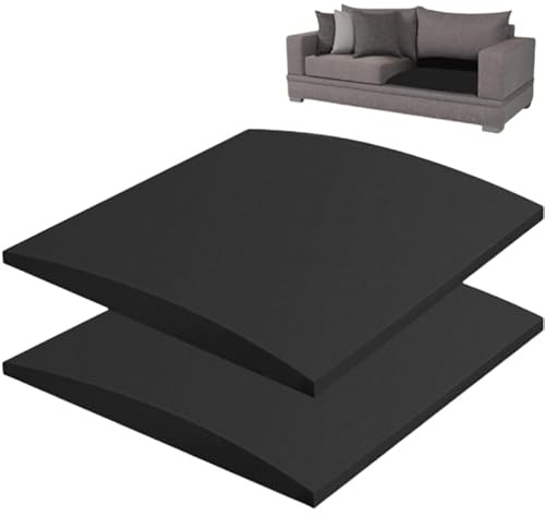 LengSuaa 2Pcs 50 X50CM Sofa Cushions Support for Sagging Seat, High Density Under Couch Sag Repair, Cushion Support Foam Replacement for Sagging Seat Loveseat Chair