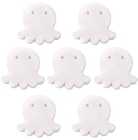 RVIFY Maintenance Kit Accesorios para Piscinas con Forma de Pulpo, Jacuzzi, Bolas de Suciedad, Limpiador Absorbente, Esponja Absorbente de Aceite(Octopus)