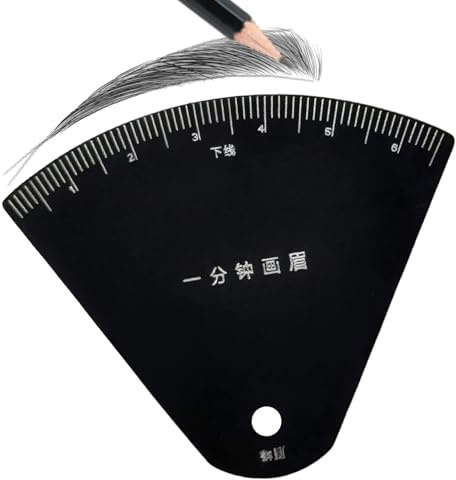 Brow Mapping - Guide de Modelage Sourcils - Gabarit de Maquillage et Forme pour Sourcils à Domicile pour Femmes - Débutant Expert Maison Salon