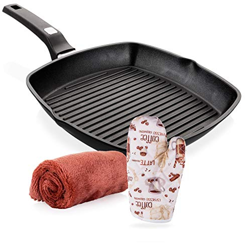 Parrilla cuadrada de aluminio