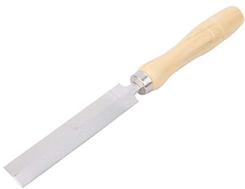 Lima de diamante triángulo sierra lima de diamante para carburo de tungsteno limas de diamante cristal rombico con mango de madera, metal, vidrio, lijado, carpintería, herramienta de jardín (10,2 cm)