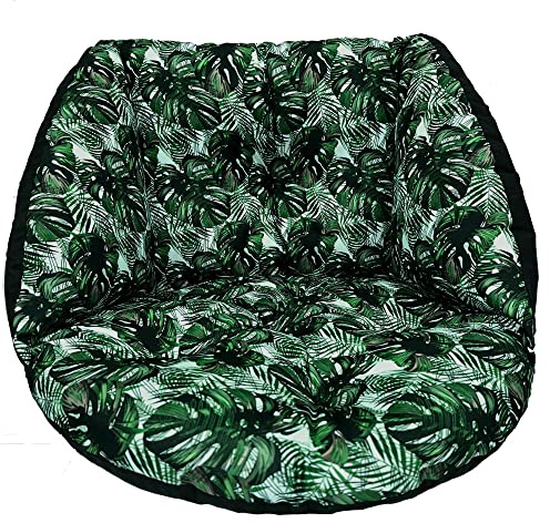 SuperKissen24. Coussin de Fauteuil Suspendu - Coussin Fauteuil Jardin - Oreillers de Oeuf Suspendu - Coussin Rond - Oreiller Moelleux - Exotic