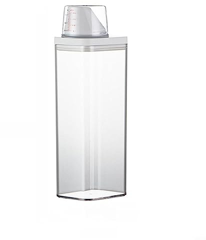 Waschpulver Aufbewahrungsbox 1900 ML Waschpulver Dosierer Mit Waschmittel Dosierhilfe, Leere Flaschen, Behälter, Seife, Waschmittel, Aufbewahrungsbox Für Weichspüler