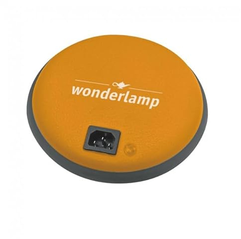 Wonderlamp - Calienta camas eléctrico 500W con luz piloto y funda de microfibra