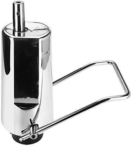 Silla de peluquería con bomba hidráulica de 11 cm, ajustable, silla de peluquería, silla de salón de peluquería, bomba hidráulica, cilindro elevador, plata, ajustable, sillas de peluquería, silla de
