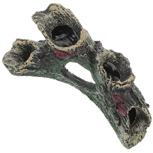 BESPORTBLE Fischhöhle Für Aquarien Aquarium-versteck Große Aquarium-Dekoration Garnelen-versteckhöhle Aus Harz Aquarium-dekor Kompakt Und Sicher