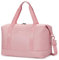 ECOHUB Sac de Voyage 40x20x25 Ryanair, Pliable Sac de Cabine Avion Bagage Cabine 23L, Bagage à Main Léger, Sac Weekend avec Pochette Humide Amovible, Sac Voyage Cabine Homme Femme(Rose)
