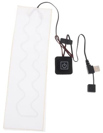 GALPADA Piastra Riscaldante per Sciarpa Fibra di Carbonio Usb, Riscaldamento Rapido 35℃-55℃, Adatta per Sciarpe e Indumenti,