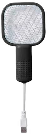 Matamoscas Eléctrico - Exterminador Eléctrico de Insectos - Lámpara con Rejilla de Seguridad para Interior Exteriores Jardín Terraza Camping Cocina Dormitorio