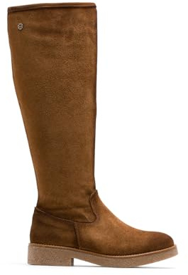 Porronet Botas Altas De Piel Cuero Con Cremallera ágata