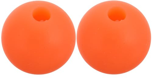 Homoyoyo 2 Pezzi Supporto per Forchette Diapason in Silicone Arancione Base Antiscivolo per Meditazione Yoga e Terapia del Suono Accessorio Decorativo e Protettivo per Strumenti