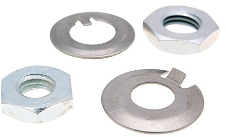 Mutter/Sicherungsscheibe Set Kupplung für LML 2T, Piaggio Ape, Vespa PK, PX, Primavera 50-125, ET3, PK