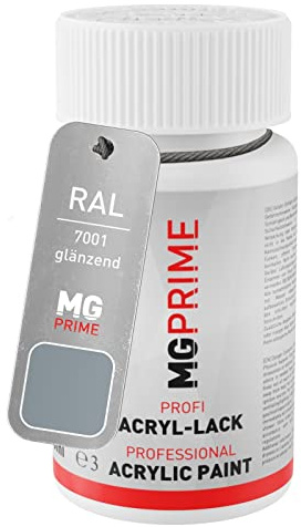 MG PRIME RAL 7001 Silbergrau/Silver grey glänzend Lackstift 50 ml schnelltrocknend