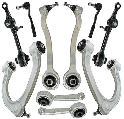 ATEC Germany 2x Brazo de control superior,4x Brazo de control inferior,2x extremo de la barra de acoplamiento,2x barra de acoplamiento compatible con MERCEDES-BENZ Clase S (W220)