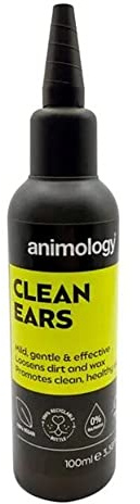 Animology Clean Ears Vegan Gentle & Effective Soothing Dog Ear Cleaning Solution 100ml