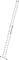 PROREGAL Sprossen-Schiebeleiter 2-teilig mit Standard-Traverse 2x14 Sprossen | Leiter, Teleskopleiter, Trittleiter, Bockleiter, Sprossen-Doppelleiter