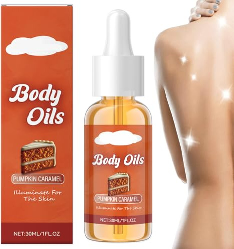 Nouveaux Soins Corporels:Choisissez Votre Parfum Préféré,huile Corporelle Hydratante,nourrit Et Hydrate La Peau,ingrédients Naturels,huiles Essentielles Pour Le Corps Au Parfum Naturel (Citrouille)