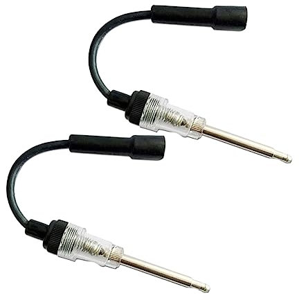 Cabilock 2piezas Probador De Comprobador De Bujías Encendido De Motor Detector De Diagnóstico Cable De