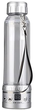 LOCADENCE 12V 24V Car Electric Travel Kettle, 280ml Transparent Car Water Kettle, Portable Multifunctional Water Boiler for Boiling Water, Making Tea, Coffee (Plata)