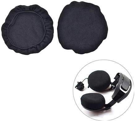 KONTONTY Copertura Per Cuffie Elasticizzato Lavabile Protegge La Pelle Dall'ascolto Prolungato Adatta A Cuffie On-ear Con Padiglioni Da 6 A 8,5 Cm