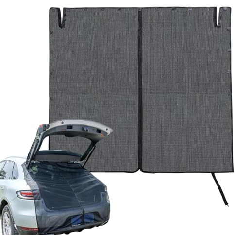 Red para portón trasero de camión | Red de seguridad para cajón, mosquitera para ventilación del maletero del coche, remolque de camping, viajes al aire libre, camping y