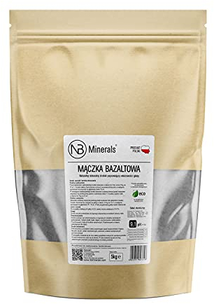NB Minerals Basaltmehl Urgesteinsmehl Basalt Powder Vulkanstaub Mineraldünger Dünger 5kg