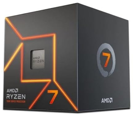 AMD Ryzen™ 7 7700 Processeur avec Ventirad Wraith Stealth. 8 Cœurs/16 Threads Débridés. Architecture Zen 4. 40MB L2 + L3 Cache. 65 W TDP. Jusqu'à 5.3 GHz Fréquence Boost. Socket AMD 5. DDR5 & PCIe 5.0