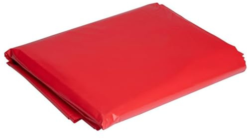 MoSundi Red Mulch Garden Film plastique en polyéthylène pour plantation de pommes de terre, tomates, aubergines et fraises 1,2 x 7,6 m