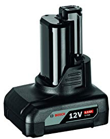 Bosch Professional 1600A00X7H Pack Batterie Gba 12 V 6, 0 Ah, 1 Pièce, 1600 A00 x 7H Noir