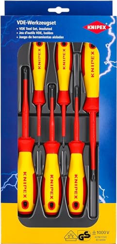 KNIPEX VDE Schraubendreher-Paket Phillips / Pozidriv 6-teilig, 00 20 12 V03