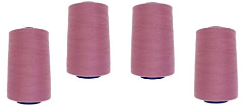 4 Konen Overlockgarn Nähgarn VIGA 120 (0606 - altrosa)