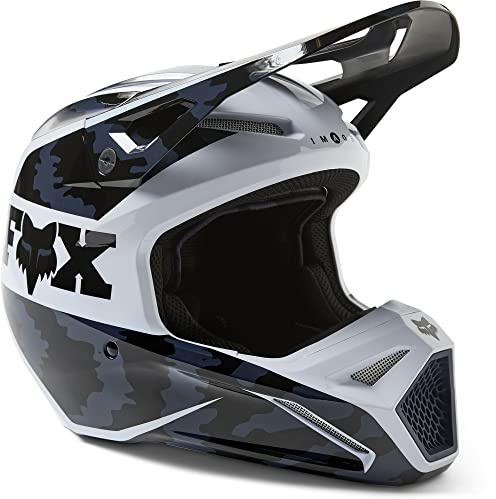Fox Racing Youth V1 NUKLR Helmet DOT/ECE (Black) 29735-001-YL