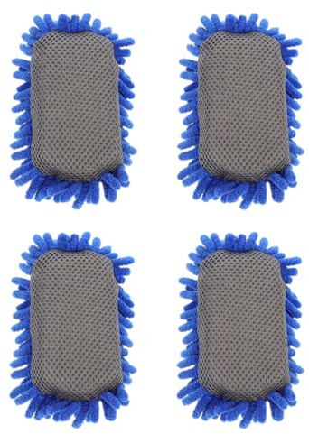 FOMIYES 4pcs Dry Erase Erasers Microfiber Whiteboard Eraser Board Cleaner for Whiteboard Boys and Girls Classroom Use