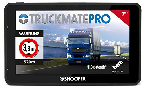 Snooper S6900 Truckmate Pro - NATRS69: Navigatore per Camion, Schermo Touch da 7 Pollici, Aggiornamenti Mappe Gratuiti per 50 Paesi