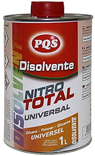 Nitro Disolvente Pqs Nitro Total 1 L 6 Unidades 100 ml