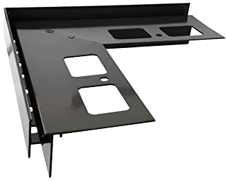 Renoplast® Esquina de aluminio 90° para perfil de alero K35 Gris | Acabado de terrazas balcones | Suelos de baldosas sobre mortero adhesivo | Sistemas de drenaje de agua Perfil angular | Anticorrosión