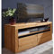TV Lowboard TV Schrank Fernsehtisch Fernsehschrank Massivholz Kiefer massiv eichefarbig 2 Schubkästen 1 offenes Fach 110,5 x 49 x 42 cm