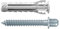 Fischer Tasselli SX Plus 6 DV con Doppia Vite per Collarini, Ideale per Tubi e Cavi, Include 100 Viti e 100 tasselli, 567630