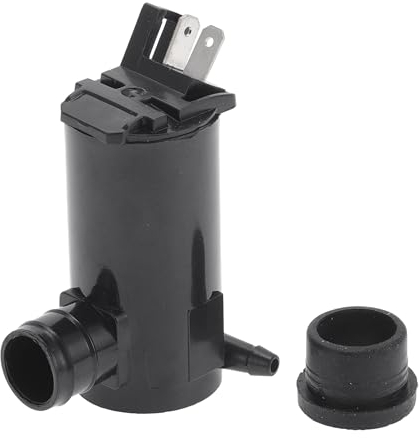 X AUTOHAUX Windshield Washer Pump with Grommet Windshield Washer Fluid Pump Fit for Honda Accord for Honda Civic No.38512SC4673 - Pack of 1