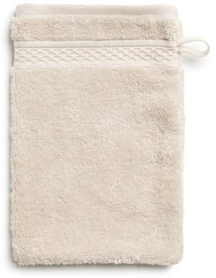 MÖVE Pure Luxury Waschhandschuh 15 x 20 cm aus 100% Ägyptischer Baumwolle, Angora