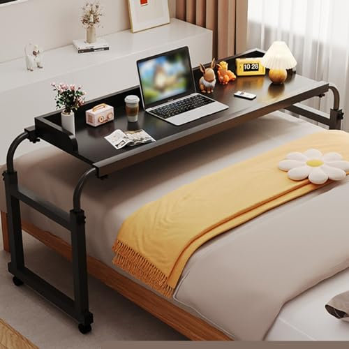 Escritorio de computadora Extensible, Mesa de Movilidad sobre la Cama, Escritorio de computadora, estación de Trabajo de pie para computadora portátil, Estudio, Trabajo, Hospital, médico, me
