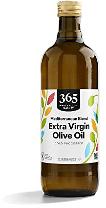 365 by Whole Foods Market, Extra Virgin Mediterranean Olive Oil, 33.8 Fl Oz