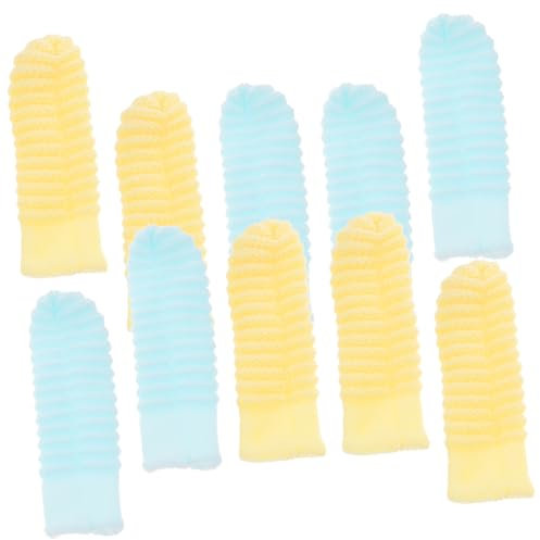 COLLBATH Zahnbürstenstifte Für Hunde Und Katzen Fingerzahnbürste Für Kleine Rassen Entfernt Schmutz Und Zahnstein Effektive Reinigung