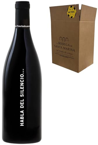 Habla del Silencio - Vino Tinto Extremadura - Crianza de Autor, Syrah, Cabernet Sauvignon y Tempranillo, Barrica de Roble, 14% Alcohol, 1 Botella 75cl