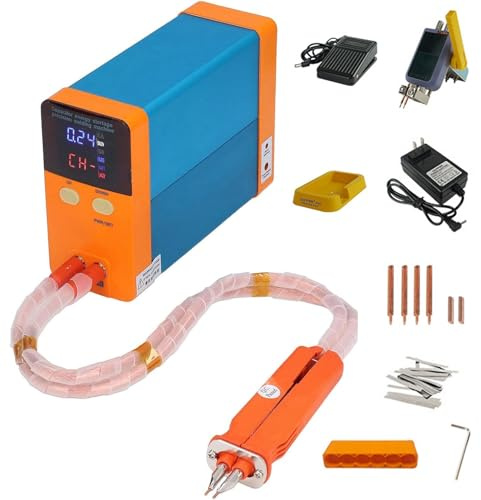 Soldador Por Puntos Automático Por Inducción, Soldador Por Puntos De Celda De Batería De 11,6 Kw, Soldador Por Puntos Portátil Para Soldadura De Tira De Níquel De 0,2-0,3 Mm, Para Mantenimiento
